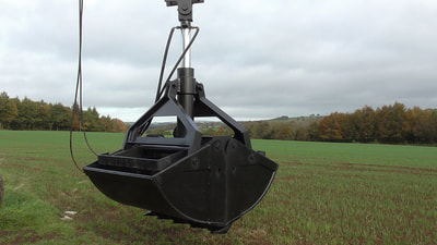Clamshell Bucket For The 40m Teledipper (closed)